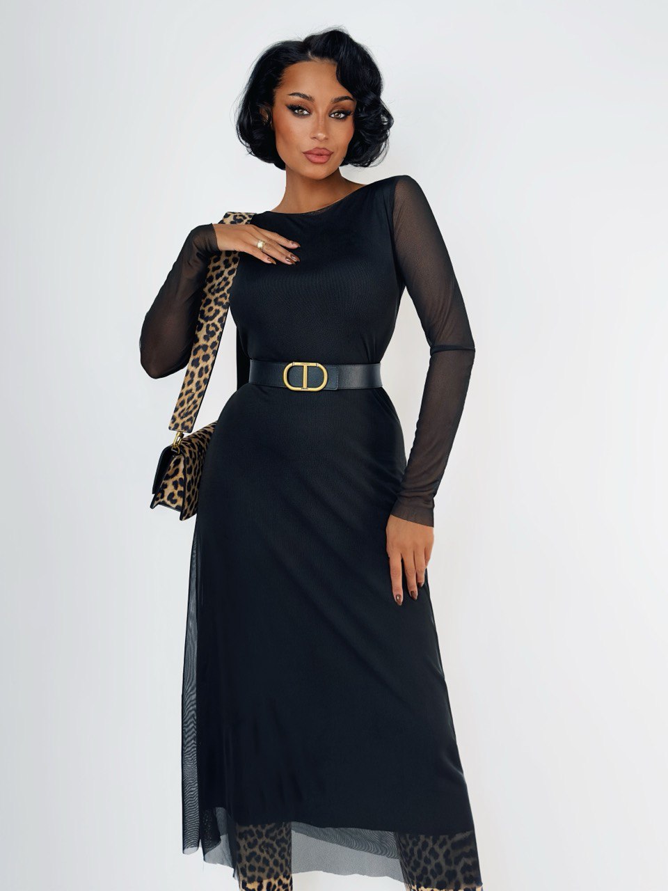 Midi Dress BLACK