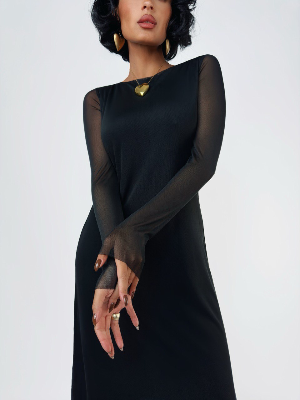 Midi Dress BLACK