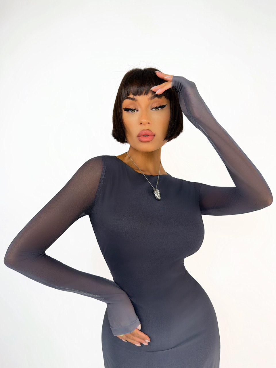 Maxi Dress MYSTIC SMOKEY