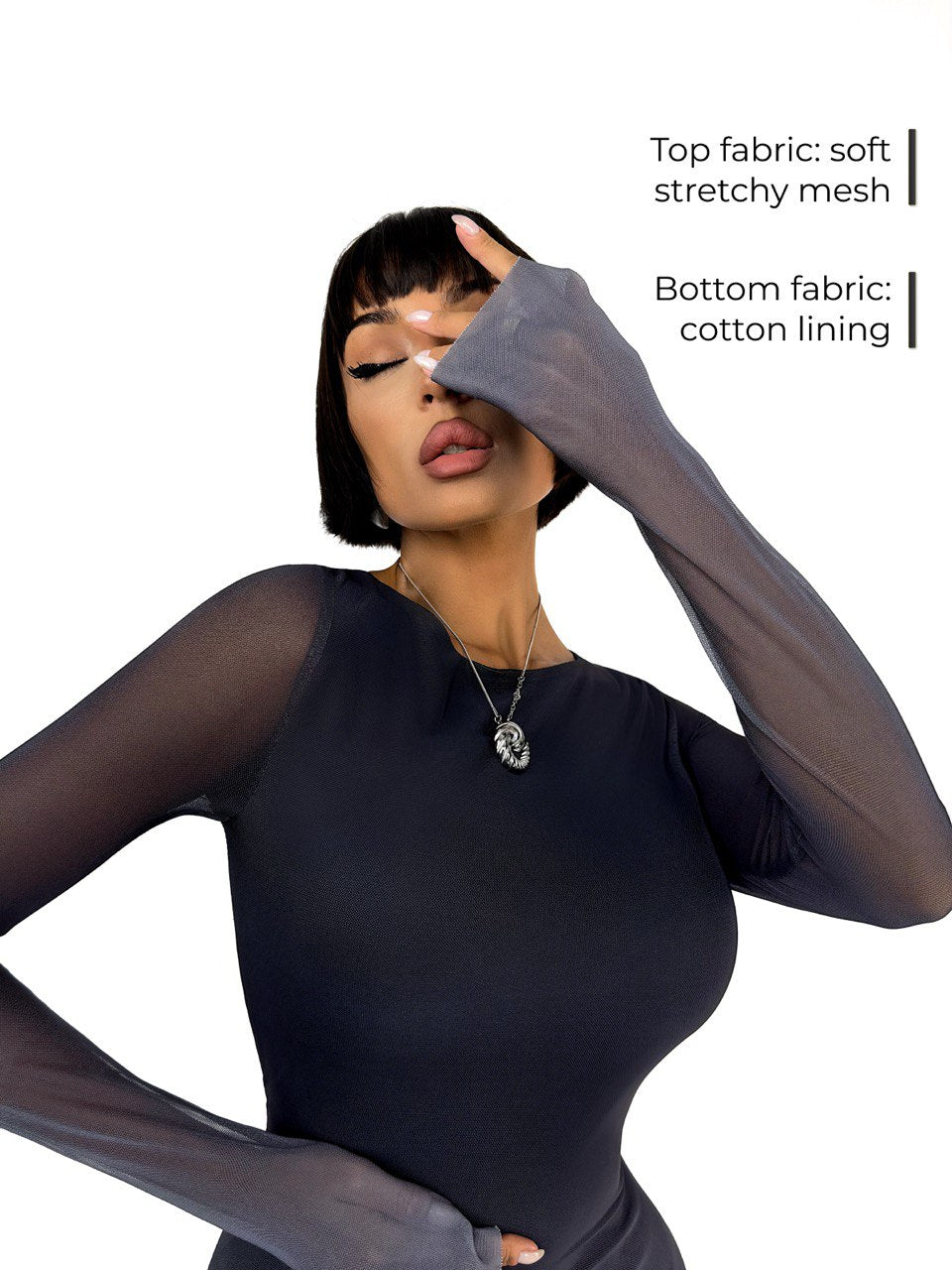 Maxi Dress MYSTIC SMOKEY