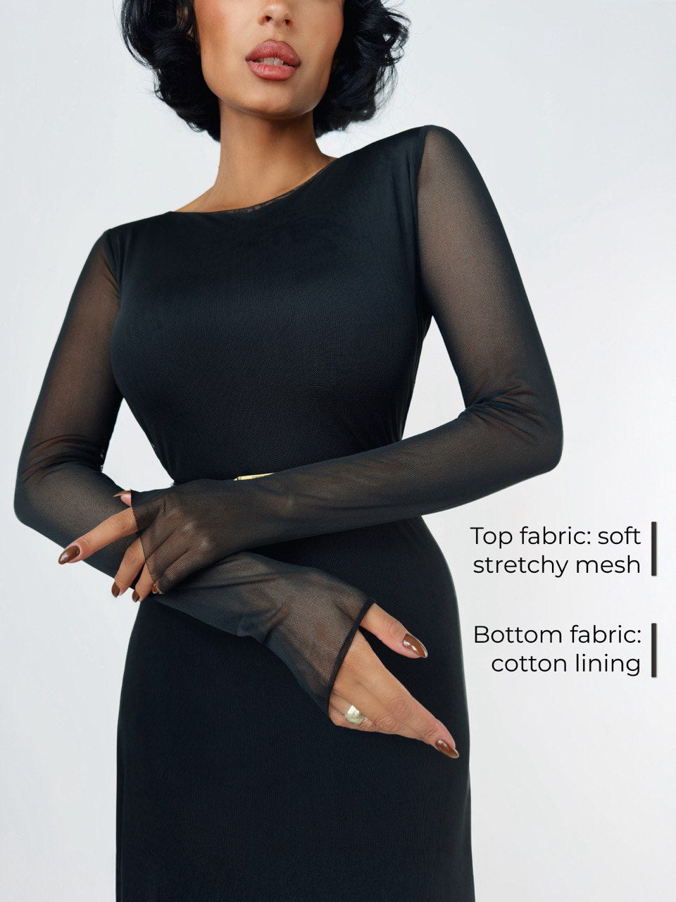Midi Dress BLACK